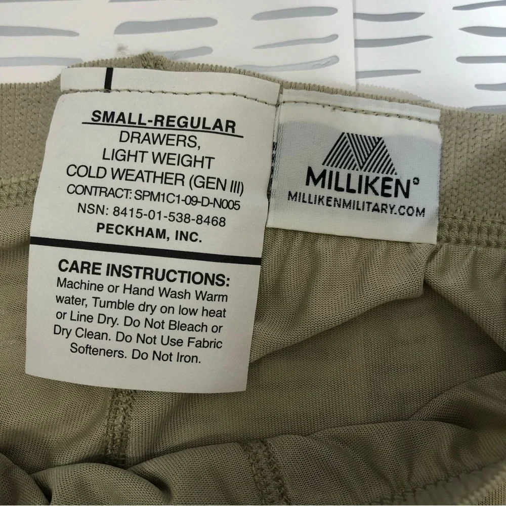 Milliken military undergarment